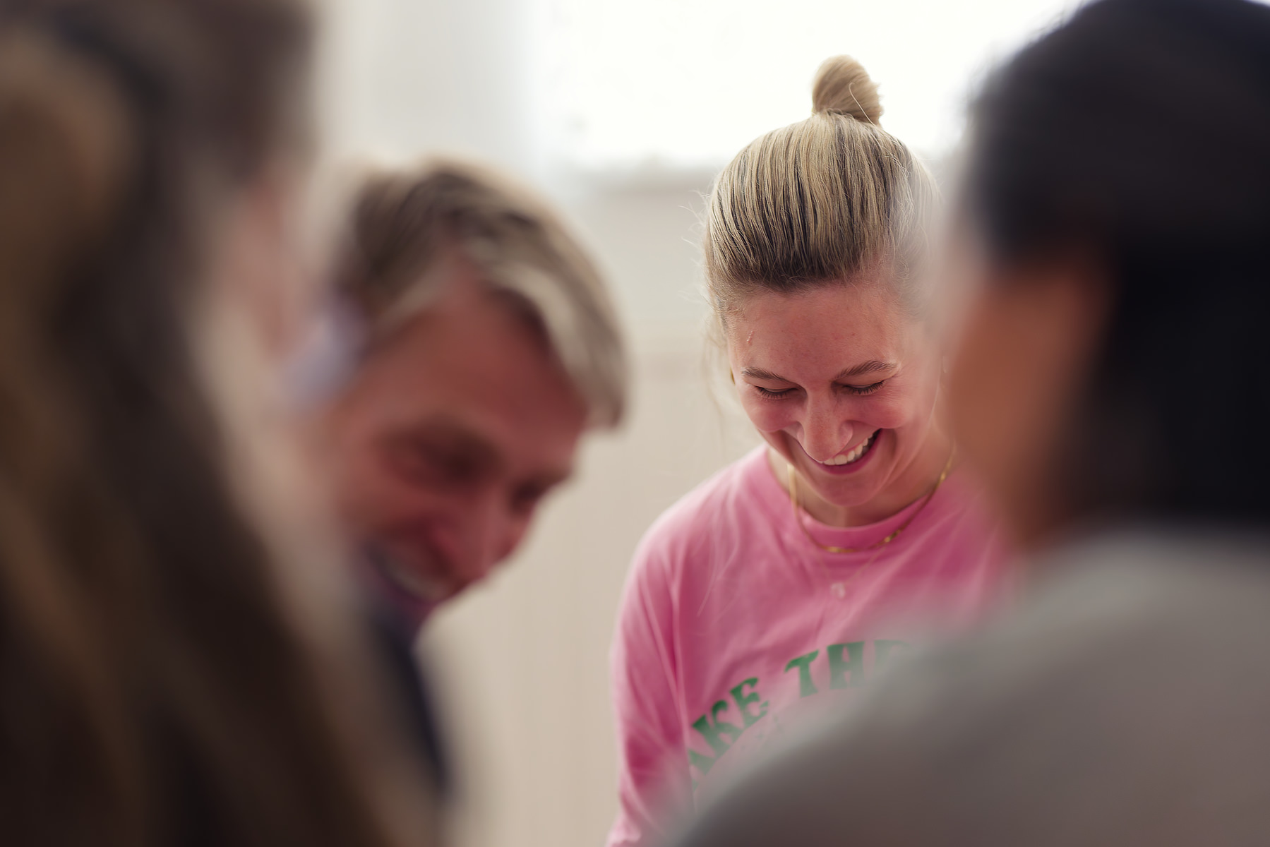 Menschen im Kirtan Gemeinschaft